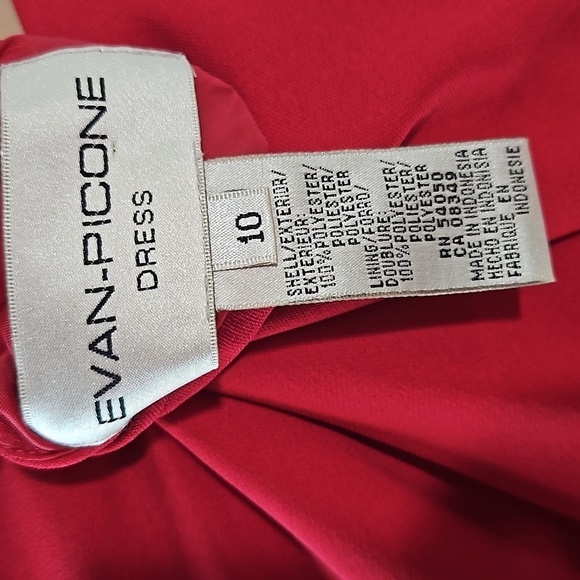 Evan Picone Formal Women's Dress Pink Mauve Sz 10 - Picture 7 of 7